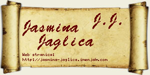 Jasmina Jaglica vizit kartica